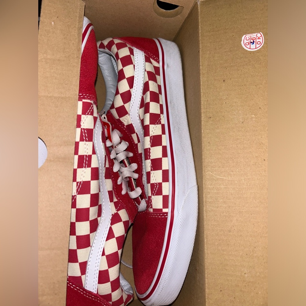 Checkerboard vans